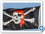 Pirate boat Ile-aux-cerfs / bateau pirate ile-aux-cerfs