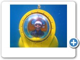 Papa Noel sous l'eau / Santa Claus suba-doo Diving