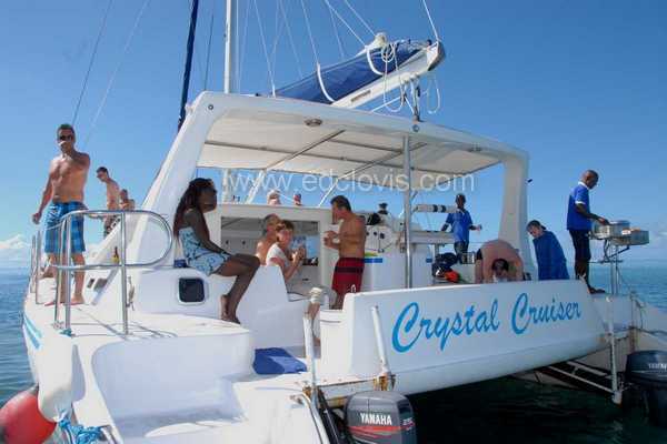 catamaran ile aux cerfs crystal cruiser