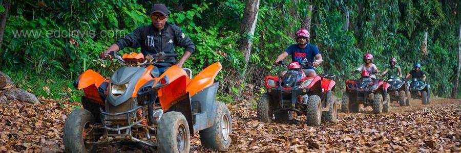 quad bike falaise rouge, mauritius