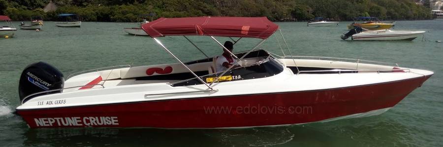 speedboat, ile-aux-cerfs